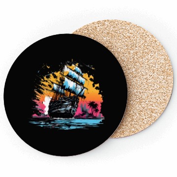 Discover 90s Ship On The Sea Coasters