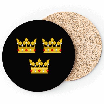 Discover Three Crowns of Sweden Coasters
