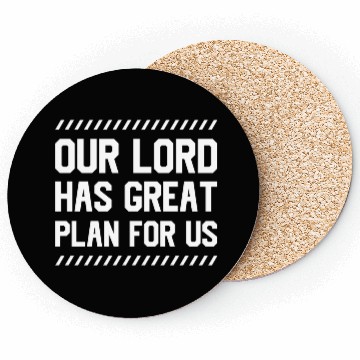 Discover Our Lord Has Great Plans For Us Jesus Christian Coasters