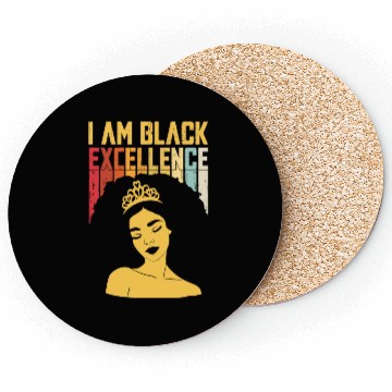Discover I Am Black History Month African American For Coasters