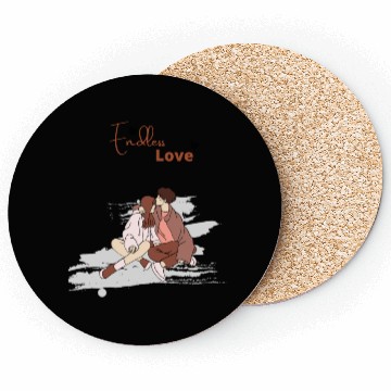 Discover Endless Love Couple Coasters