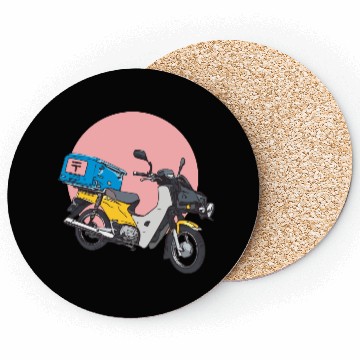 Discover colorful motorcycle Coasters