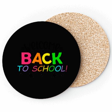 Discover Welcome Back To School Coasters for Teachers Gift