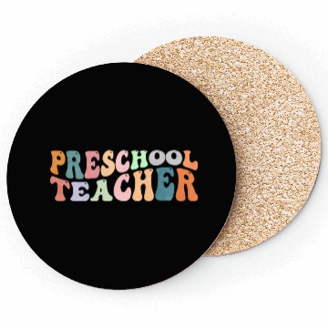 Discover Groovy Preschool Teacher Kindergarten Teaching Coasters