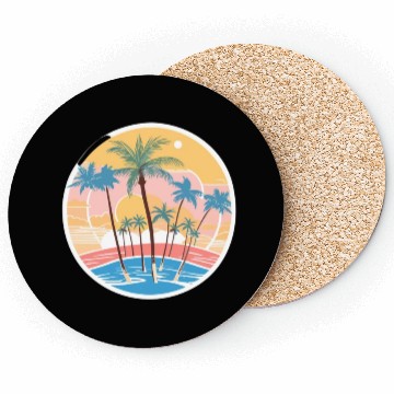 Discover Summer Vibes Coasters