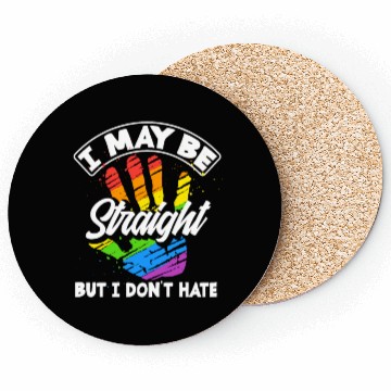 Discover You Belong LGBTQ Rainbow Pride Coasters
