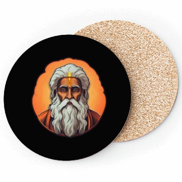 Discover Guru Spiritual Buddhism Coasters