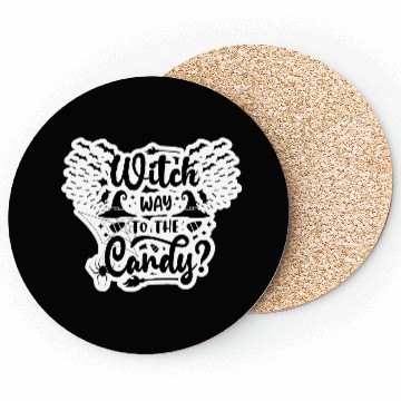 Discover Witch Candy Coasters