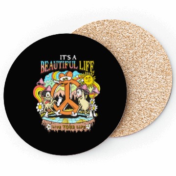Discover Embrace the Psychedelic Journey Coasters