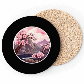 Discover Cherry Blossom Tree Coasters