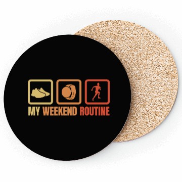 Discover Runner Weekend Routine Coasters