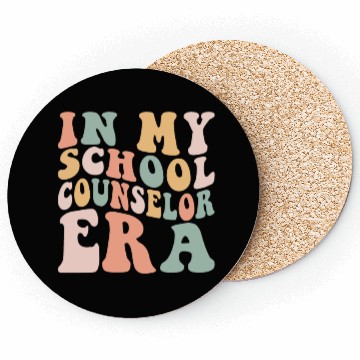 Discover Retro In My School Counselor Era Back To School Coasters