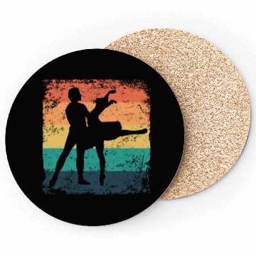 Discover Ballet Dance Couple Vintage Ballerina Coasters