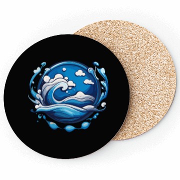 Discover Ocean Waves Coasters