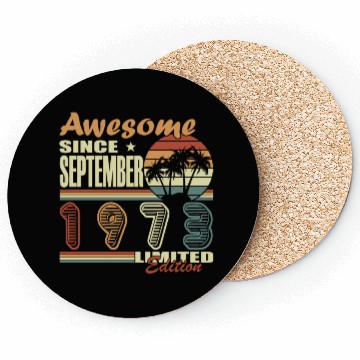 Discover september 1973 Anniversary september 1973 septembe Coasters