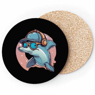 Discover funny dolphin Coasters