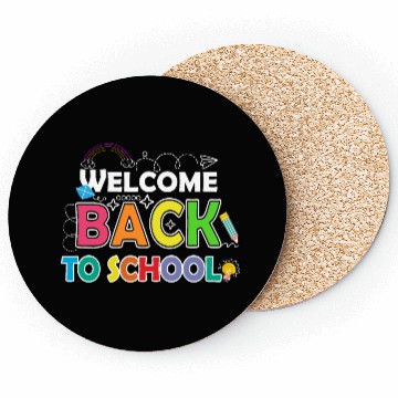 Discover welcome back to school Coasters