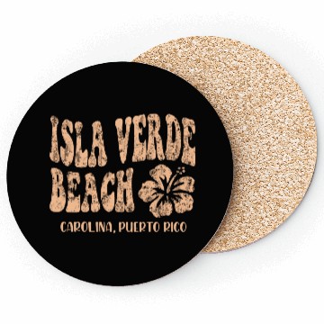 Discover Isla Verde beach Carolina Puerto Rico Coasters