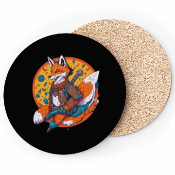 Discover Space Cowboy Fox Coasters