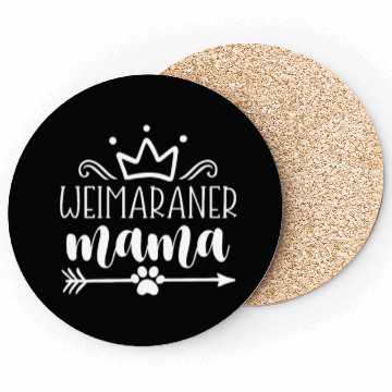 Discover Weimaraner Mama Coasters