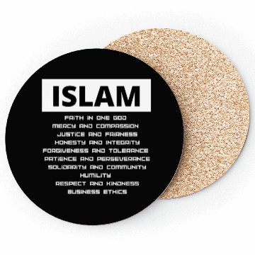 Discover The Values Of Islam Coasters