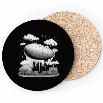 Discover white balloon Coasters