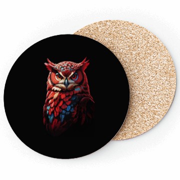 Discover Default Realistic owl Coasters