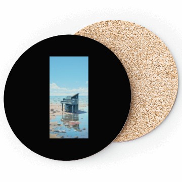 Discover Beach and piano Coasters