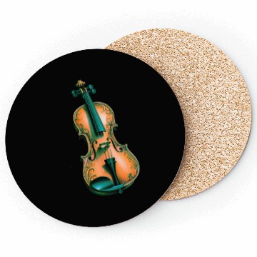 Discover Violin Coasters