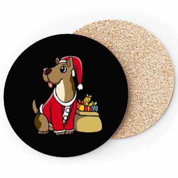 Discover Great Dane Santa Coasters