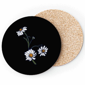 Discover Beautiful Daisies In The Garden Coasters