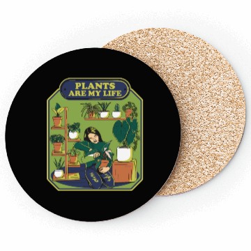 Discover Plants Are My Life Coasters