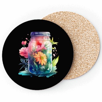 Discover Wild Flowers Coasters Design - Funny gift