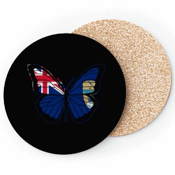 Discover Saint Helena Butterfly Coasters
