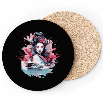 Discover Geisha of Japan Coasters
