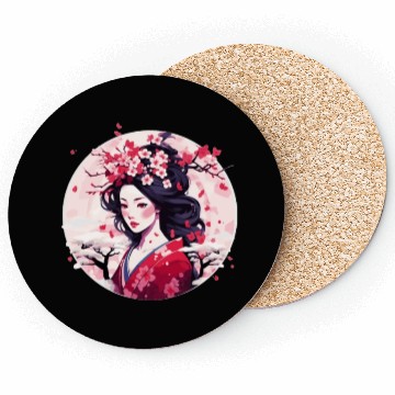 Discover Geisha of Japan Coasters