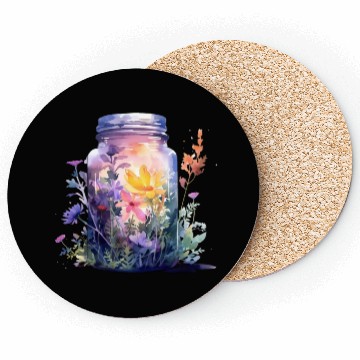 Discover Wild Flowers Coasters Design - Funny gift