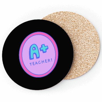 Discover A Plus Teacher A Gift For The Best Teacher Coasters