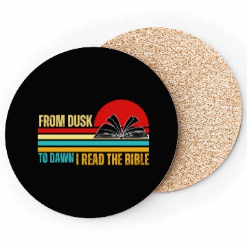 Discover Retro Bible Lover Coasters
