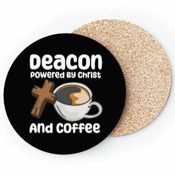 Discover Powered By Christ And Coffee Coasters