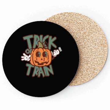 Discover Trick or Train Coasters