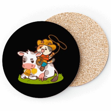 Discover Meow Dy Yeehaw Cowboy Cat Coasters