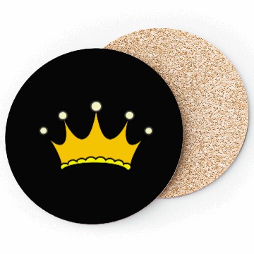 Discover Simple crown gold Coasters