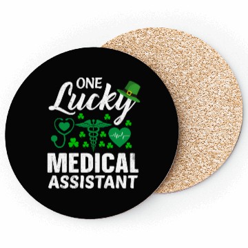 Discover St Patrick'S Day Lucky Medical Assistant Coasters