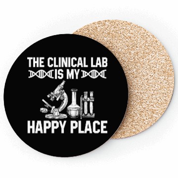 Discover Medical lab technicians | Lab chemistry gifts Coasters