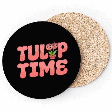 Discover Tulip Gardening Cute Coasters