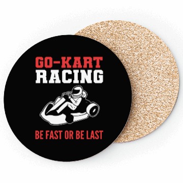 Discover Be Fast Car Racer Gift Coasters