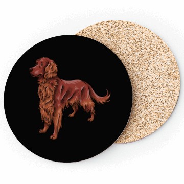 Discover Irish Red Setter Dog Coasters