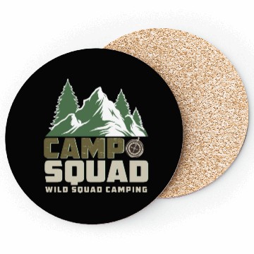 Discover WILD SQUAD CAMPING Coasters