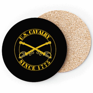 Discover Cavalry US Military Regiment 1775 Coasters